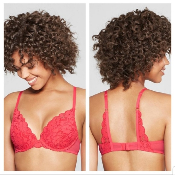 Xhilaration Other - NWT High Apex Lace Push Up Bra Color Beach Pink